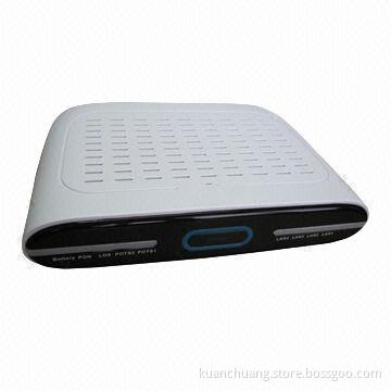 EPON ONU, ZXA10 F468/4 Ethernet + 2 Voice +1 WLAN+2 USB+ CATV Port, English Firmware, SIP